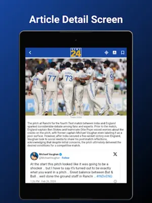 News24 android App screenshot 1